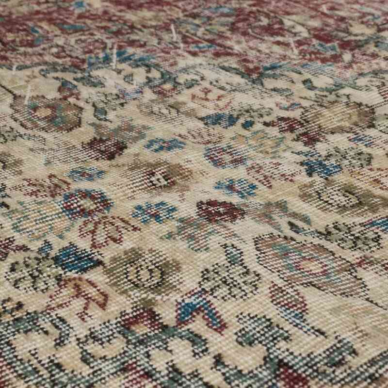 Vintage Turkish Hand-Knotted Rug - 172 cm x 263 cm - K0065480