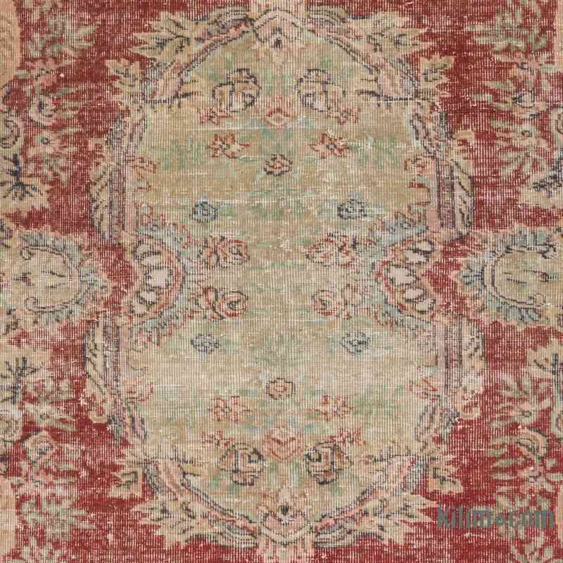 Alfombra Vintage Turca Anudada a Mano - 174 cm x 272 cm - K0065481
