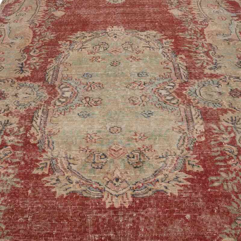 Alfombra Vintage Turca Anudada a Mano - 174 cm x 272 cm - K0065481
