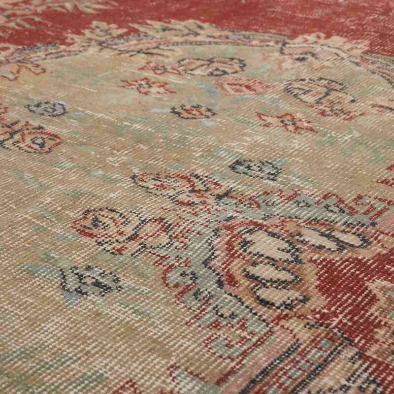 Alfombra Vintage Turca Anudada a Mano - 174 cm x 272 cm - K0065481
