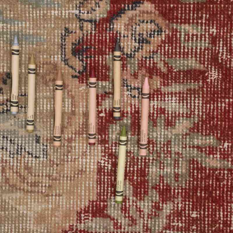 Alfombra Vintage Turca Anudada a Mano - 174 cm x 272 cm - K0065481