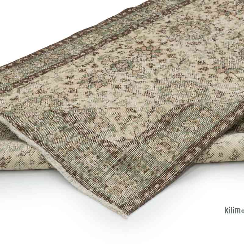 Alfombra Vintage Turca Anudada a Mano - 120 cm x 210 cm - K0065482