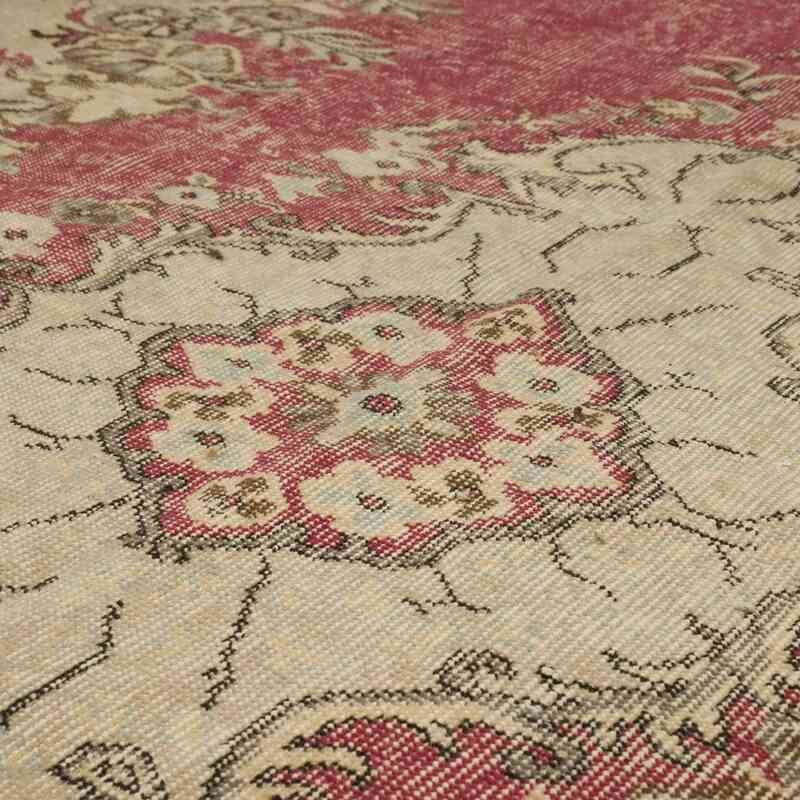 Vintage Turkish Hand-Knotted Rug - 6'  x 9' 3" (72" x 111") - K0065483