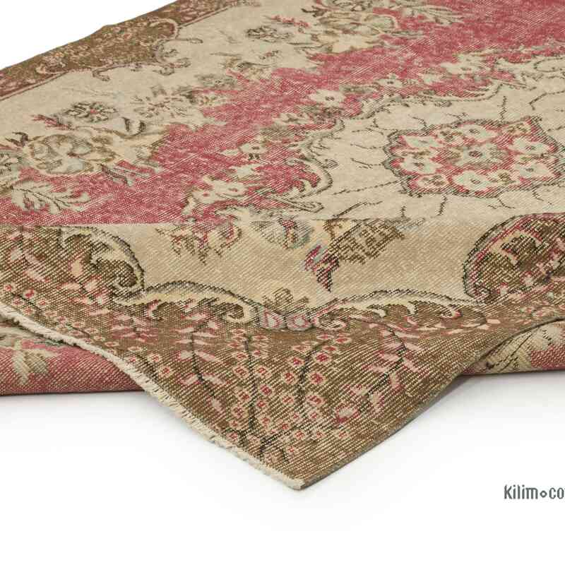 Vintage Turkish Hand-Knotted Rug - 6'  x 9' 3" (72" x 111") - K0065483