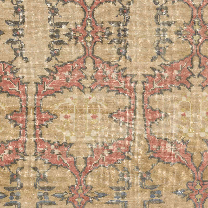 Alfombra Vintage Turca Anudada a Mano - 138 cm x 214 cm - K0065503