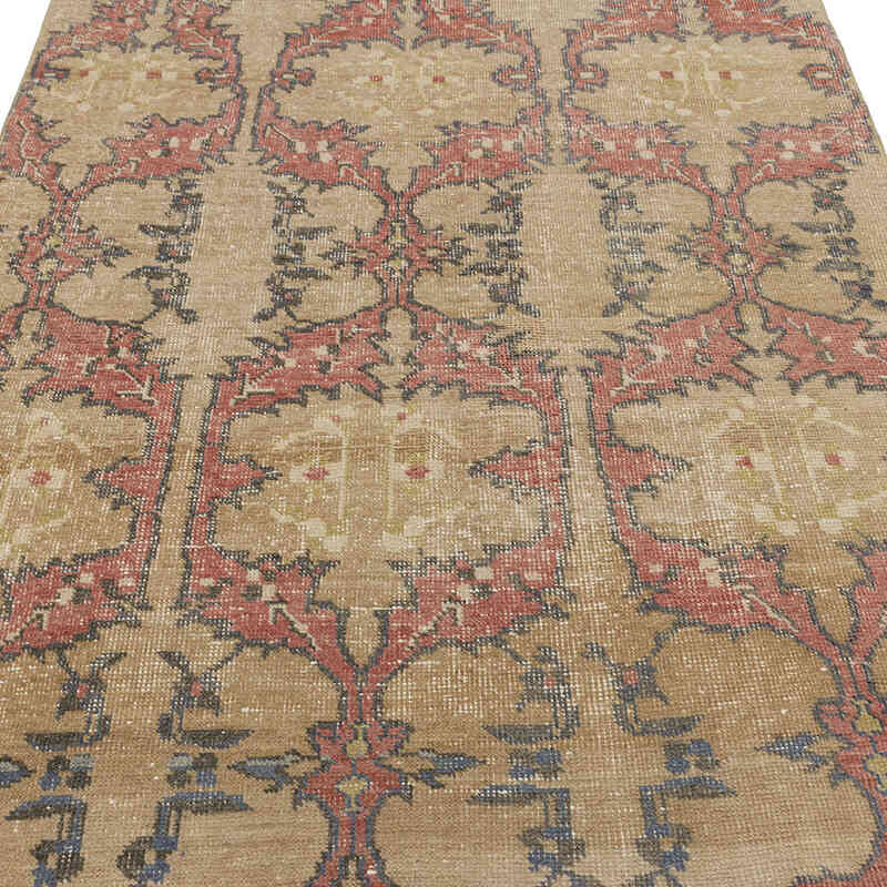 Alfombra Vintage Turca Anudada a Mano - 138 cm x 214 cm - K0065503