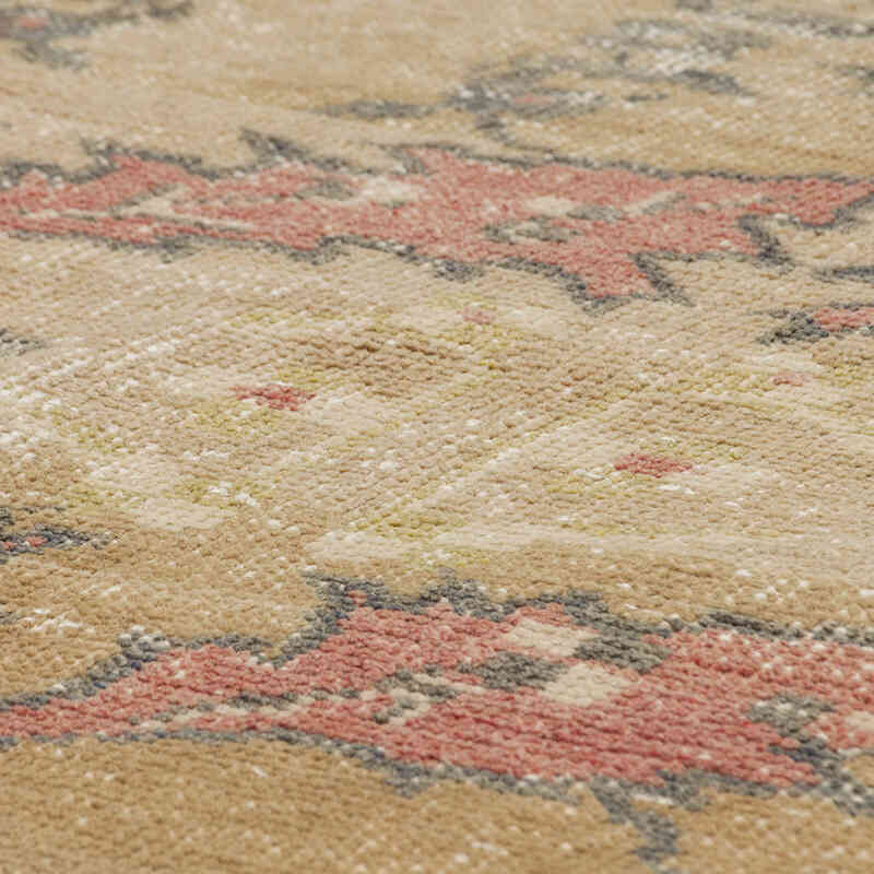 Alfombra Vintage Turca Anudada a Mano - 138 cm x 214 cm - K0065503