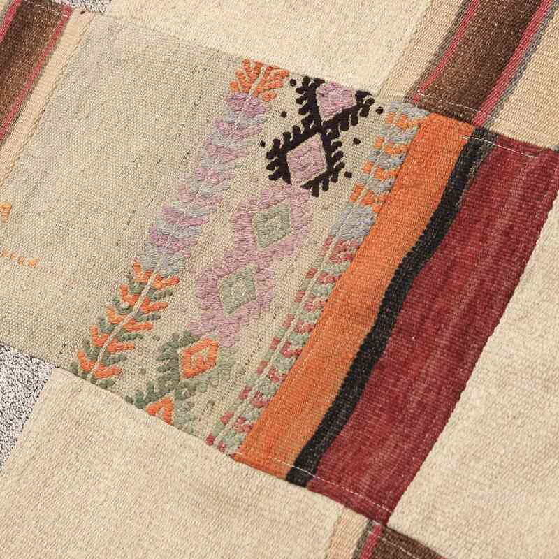 Patchwork Kilim Rug - 4' 11" x 5' 11" (59" x 71") - K0065526