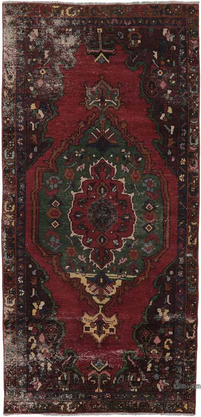 Vintage Turkish Hand-Knotted Rug - 4'  x 8' 10" (48 in. x 106 in.)