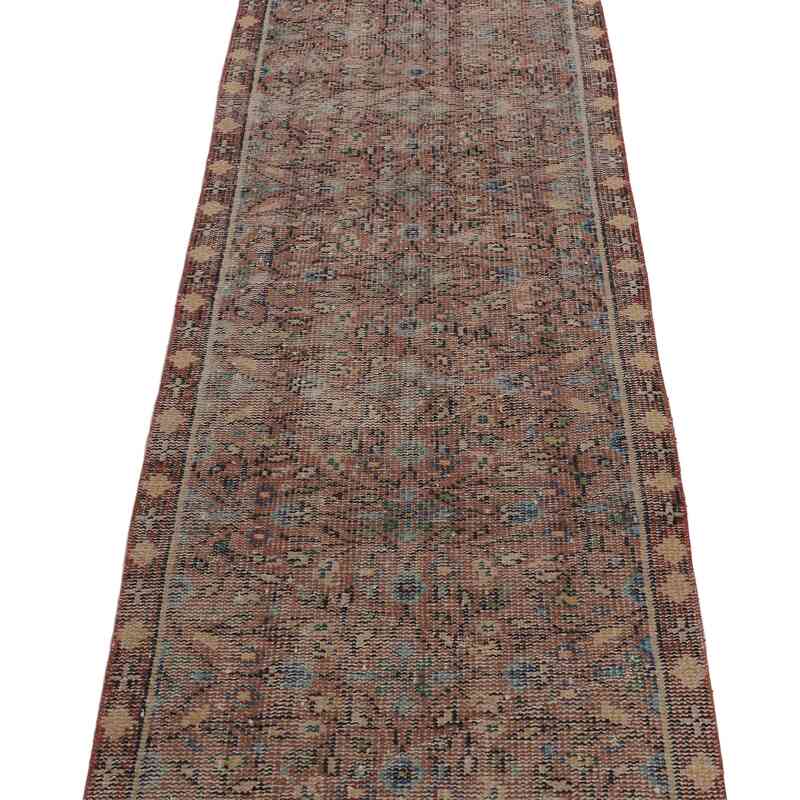 Vintage Turkish Hand-Knotted Runner - 2' 4" x 10' 9" (28 in. x 129 in.) - K0065539