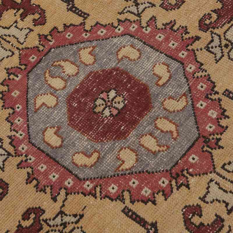 Vintage Turkish Hand-Knotted Rug - 3' 9" x 7' 11" (45" x 95") - K0065545