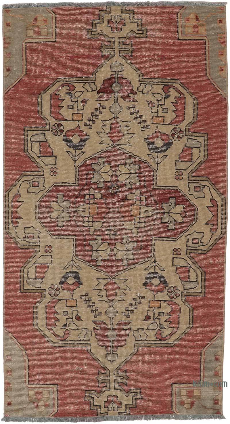 Vintage Turkish Hand-Knotted Rug - 3' 4" x 6' 1" (40" x 73") - K0065548