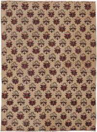 Alfombra Vintage Turca Anudada a Mano - 135 cm x 196 cm