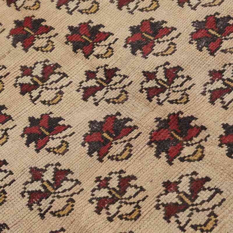 Vintage Turkish Hand-Knotted Rug - 4' 5" x 6' 5" (53" x 77") - K0065555