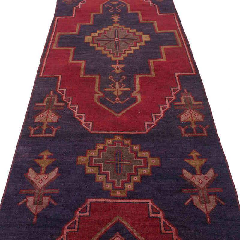 Alfombra Turca Vintage De Pasillo - 92 cm x 326 cm - K0065557