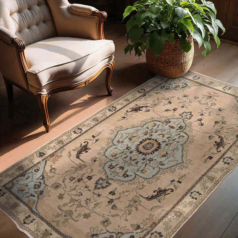 El Dokuma Vintage Hali - 138 cm x 194 cm - K0065558
