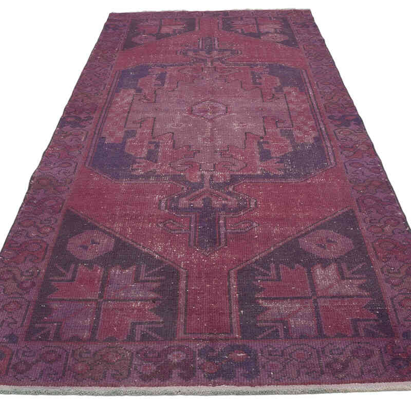 El Dokuma Vintage Halı - 118 cm x 268 cm - K0065564