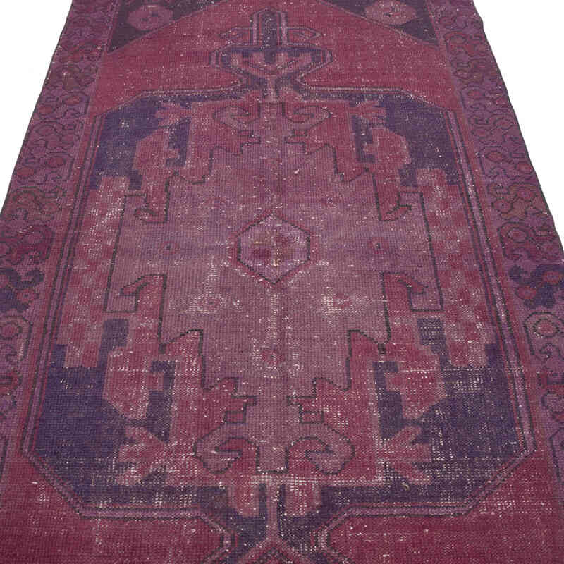 El Dokuma Vintage Halı - 118 cm x 268 cm - K0065564