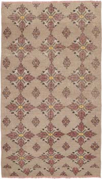 El Dokuma Vintage Halı - 128 cm x 232 cm