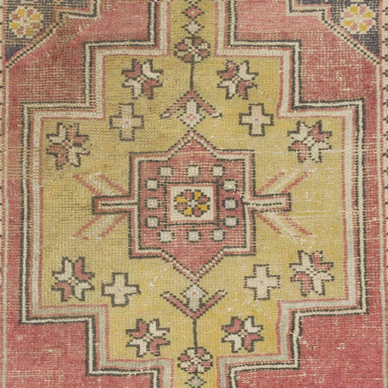 Vintage Turkish Hand-Knotted Rug - 3' 10" x 8'  (46" x 96") - K0065569