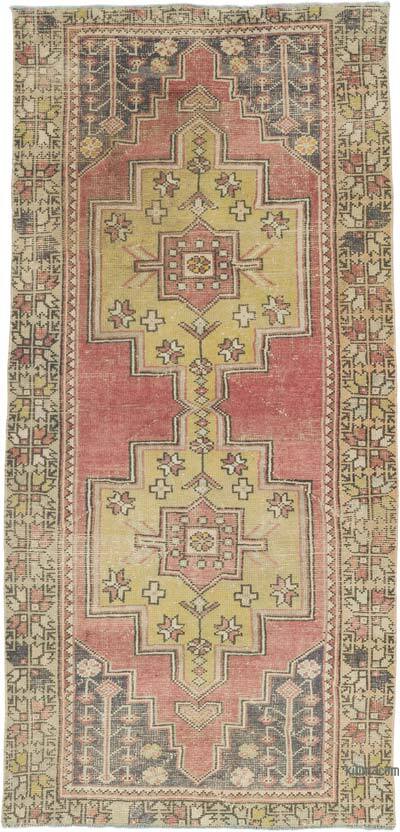 Alfombra Vintage Turca Anudada a Mano - 118 cm x 244 cm