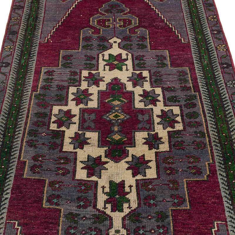 El Dokuma Vintage Halı - 97 cm x 240 cm - K0065577