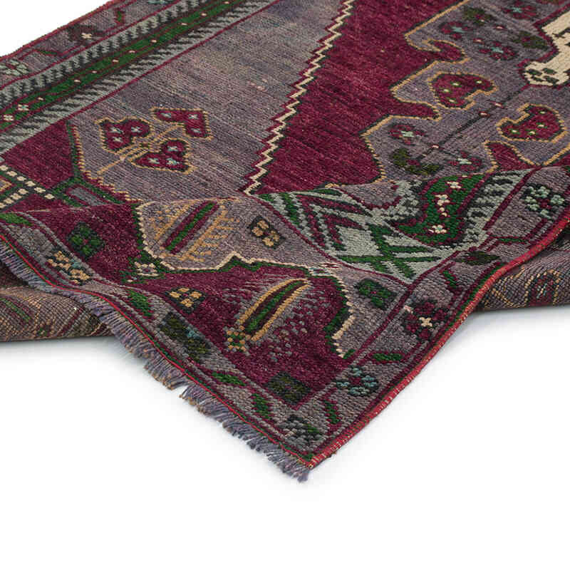 El Dokuma Vintage Halı - 97 cm x 240 cm - K0065577