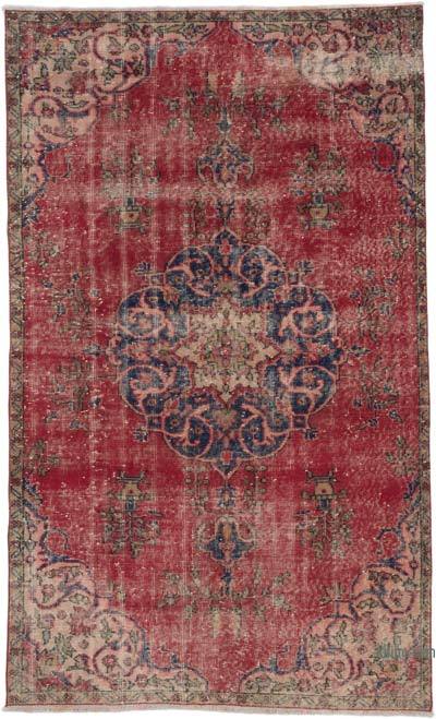 Vintage Turkish Hand-Knotted Rug - 4' 4" x 7' 1" (52 in. x 85 in.)
