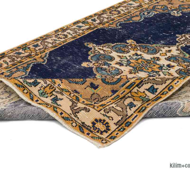 Alfombra Vintage Turca Anudada a Mano - 126 cm x 190 cm - K0065590