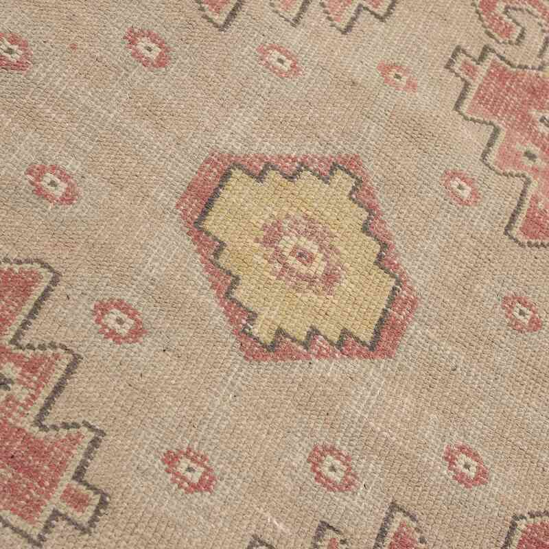 Alfombra Vintage Turca Anudada a Mano - 118 cm x 246 cm - K0065594