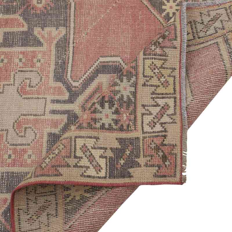 Alfombra Vintage Turca Anudada a Mano - 118 cm x 246 cm - K0065594