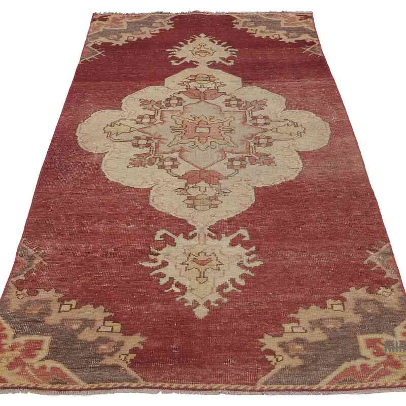 Vintage Turkish Hand-Knotted Rug - 3' 3" x 6' 9" (39" x 81") - K0065599