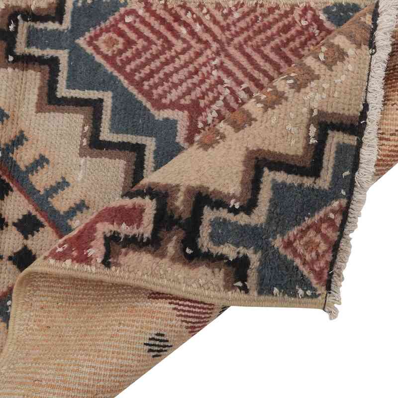 Vintage Turkish Hand-Knotted Rug - 2' 4" x 4' 8" (28" x 56") - K0065601