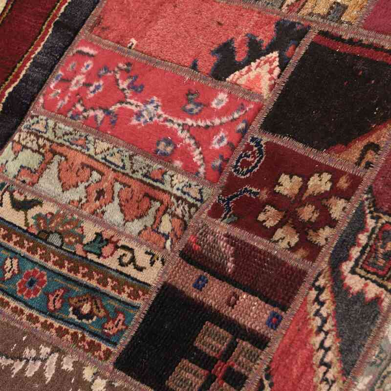 Patchwork El Dokuma Halı - 147 cm x 206 cm - K0065605
