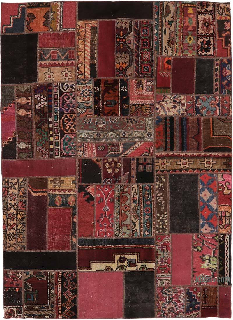 Patchwork El Dokuma Halı - 147 cm x 206 cm - K0065605