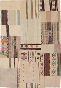 Patchwork Kilim - 135 cm x 203 cm