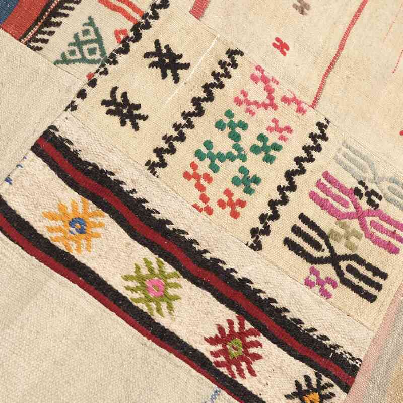 Alfombra Kilim de Retazos - 135 cm x 203 cm - K0065614