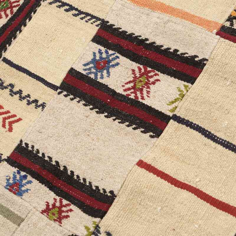 Patchwork Kilim Rug - 4' 5" x 6' 10" (53" x 82") - K0065616