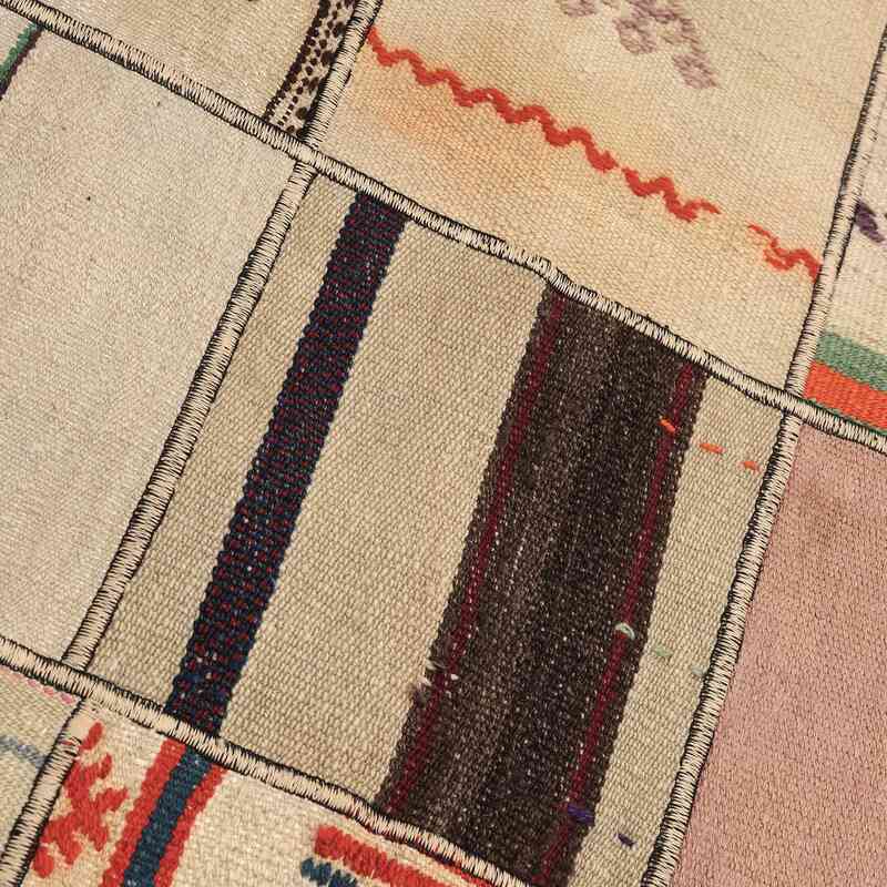 Alfombra Kilim de Retazos - 131 cm x 172 cm - K0065618