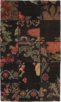 Patchwork Kilim - 113 cm x 193 cm