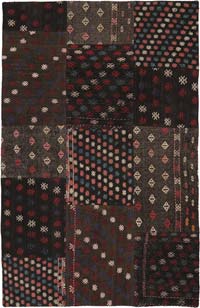 Patchwork Kilim - 135 cm x 214 cm