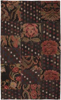 Patchwork Kilim - 132 cm x 226 cm