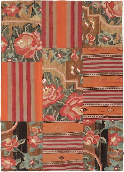Patchwork Kilim - 139 cm x 198 cm