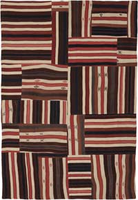 Patchwork Kilim Rug - 5' 4" x 8' 2" (64" x 98")