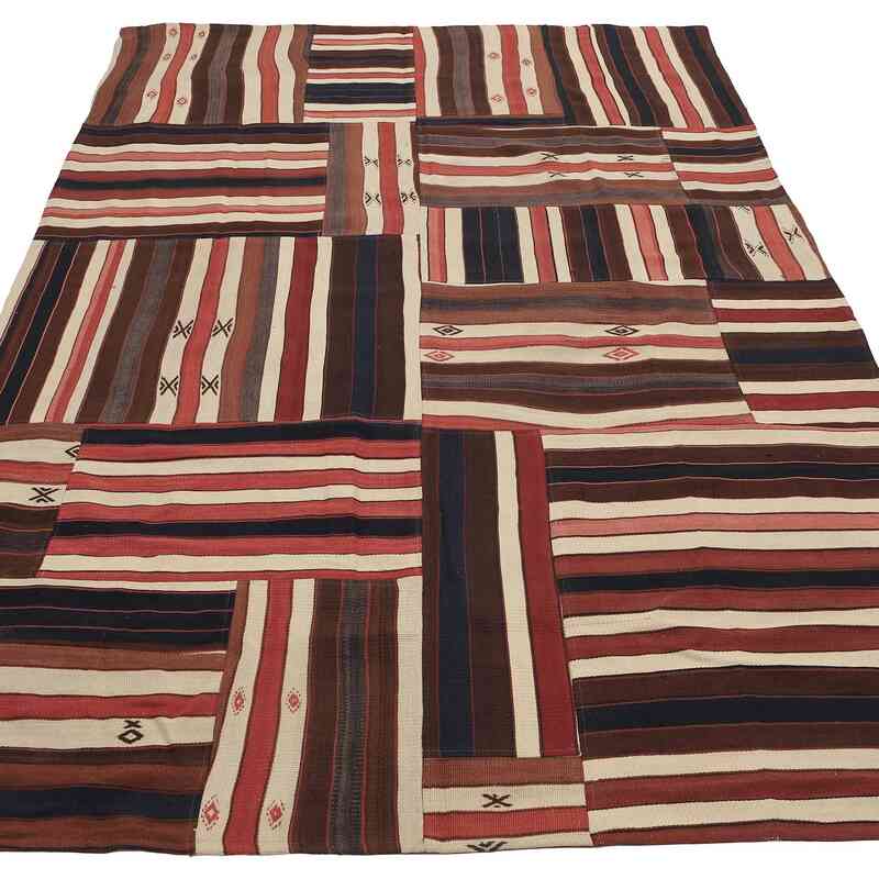 Alfombra Kilim de Retazos - 163 cm x 248 cm - K0065653