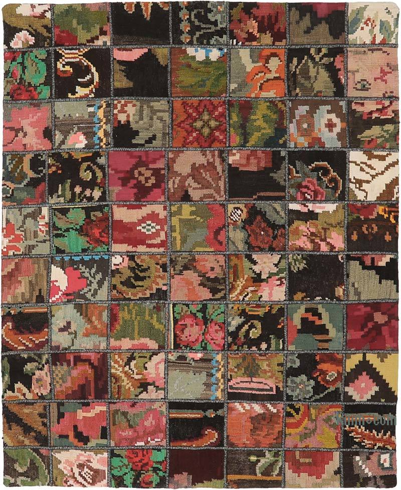 Patchwork Kilim - 123 cm x 154 cm - K0065656