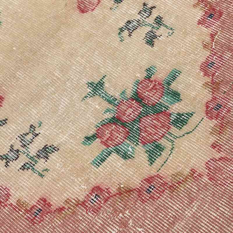 Alfombra Vintage Turca Anudada a Mano - 161 cm x 265 cm - K0065661