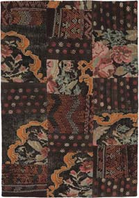 Patchwork Kilim Rug - 4' 5" x 6' 4" (53" x 76")