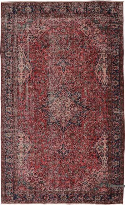 Vintage Turkish Hand-Knotted Rug - 5' 7" x 9' 5" (67 in. x 113 in.)