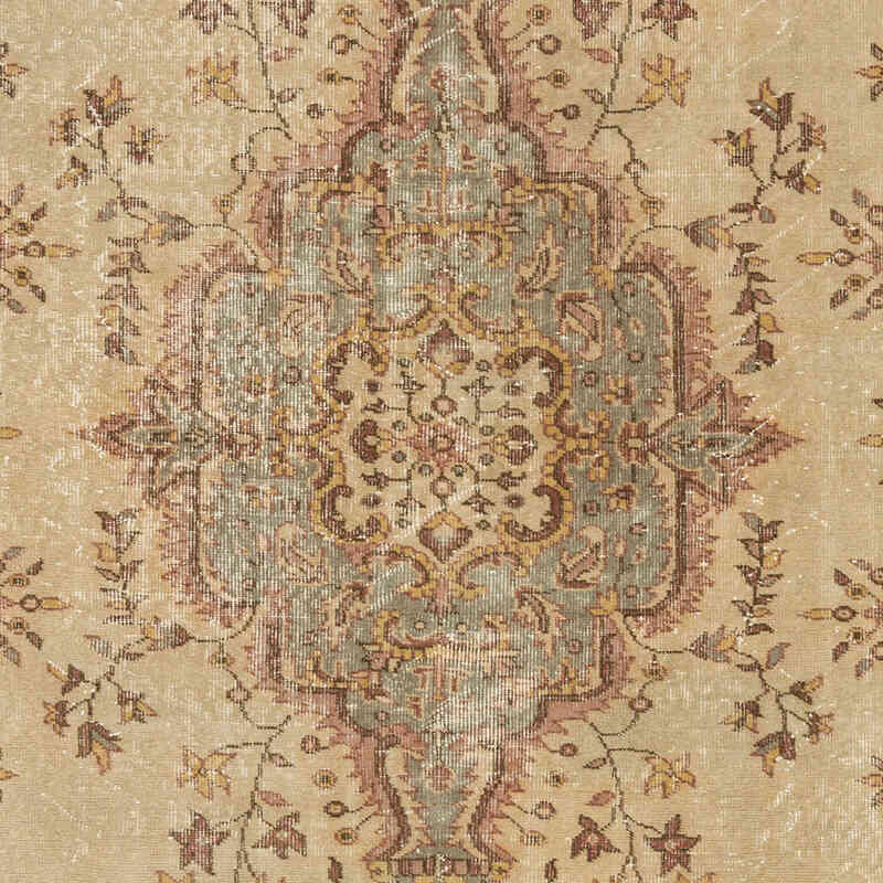 Alfombra Vintage Turca Anudada a Mano - 183 cm x 280 cm - K0065666